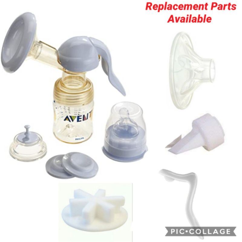 Avent manual breast pump hot sale parts