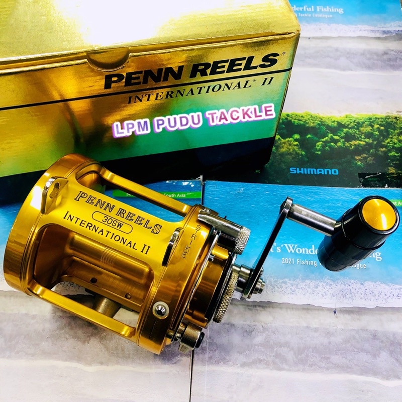Penn ReelS International 80 Excellent levier drag gros gibier pêche à la traîne mer 1657 | eBay