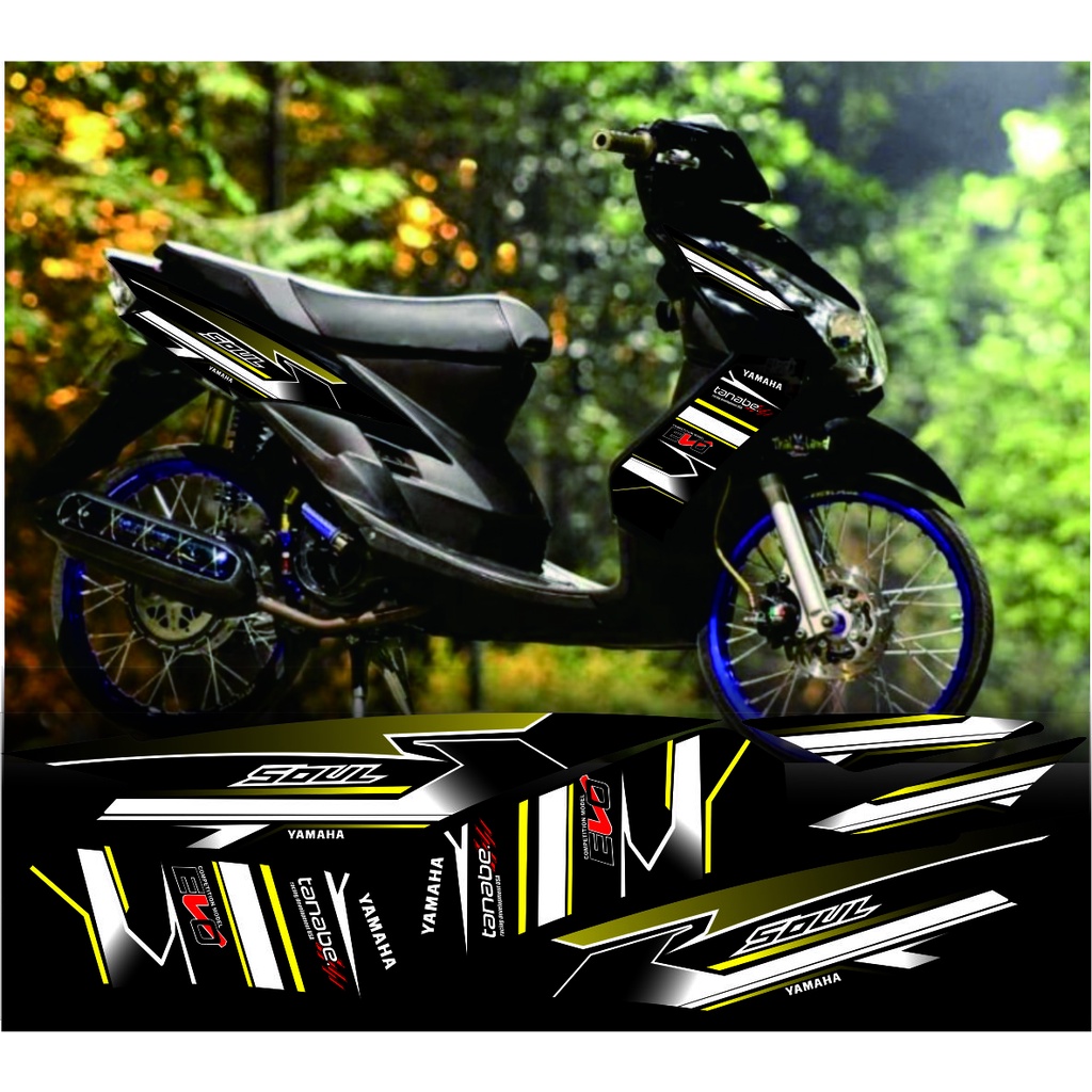 Yamaha mio soul old variation striping sticker | Shopee Malaysia
