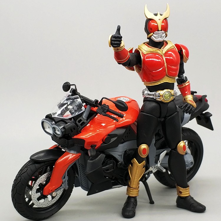 Action Figure Masked Rider Ultimate Kuuga with Bike Kamen
