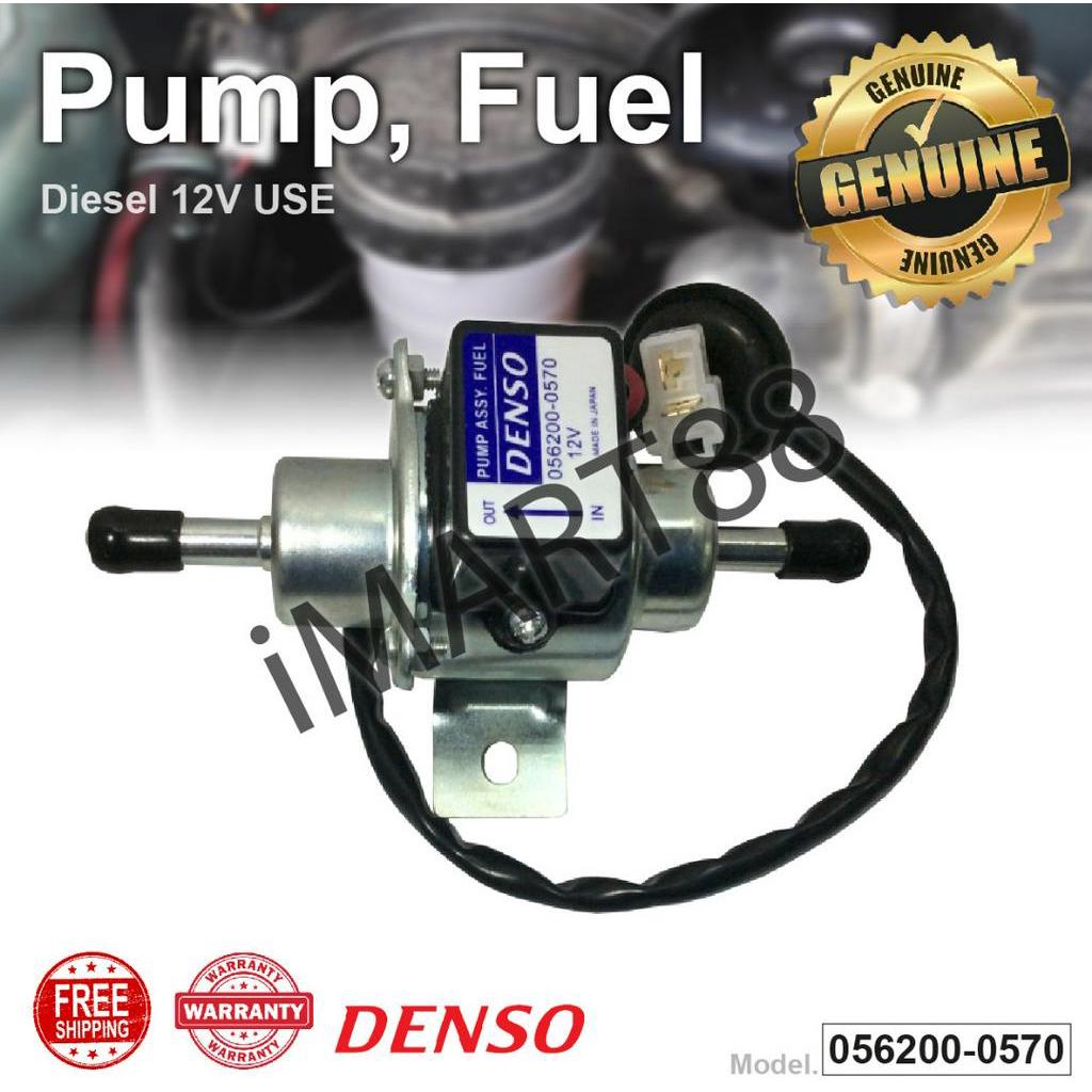 Original Denso Electric Fuel Pump Gasoline Inline Petrol Pam Diesel Proton  Saga Wira Toyota Lori Van Kancil Rusa Hijet