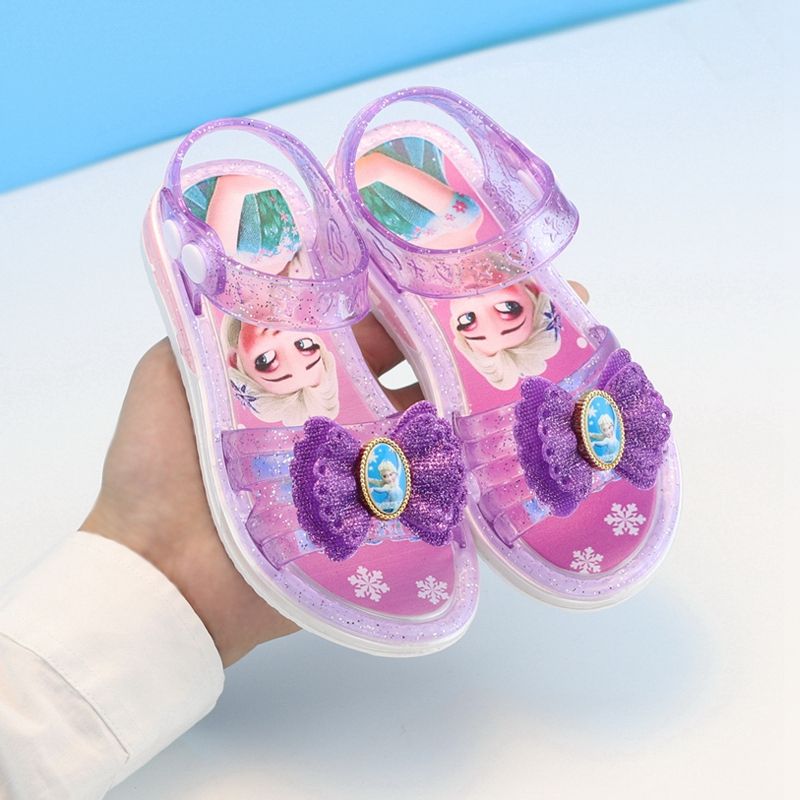Jelly Sandals Target Toddler Flip Flops Kasut Frozen Elsa Jelly
