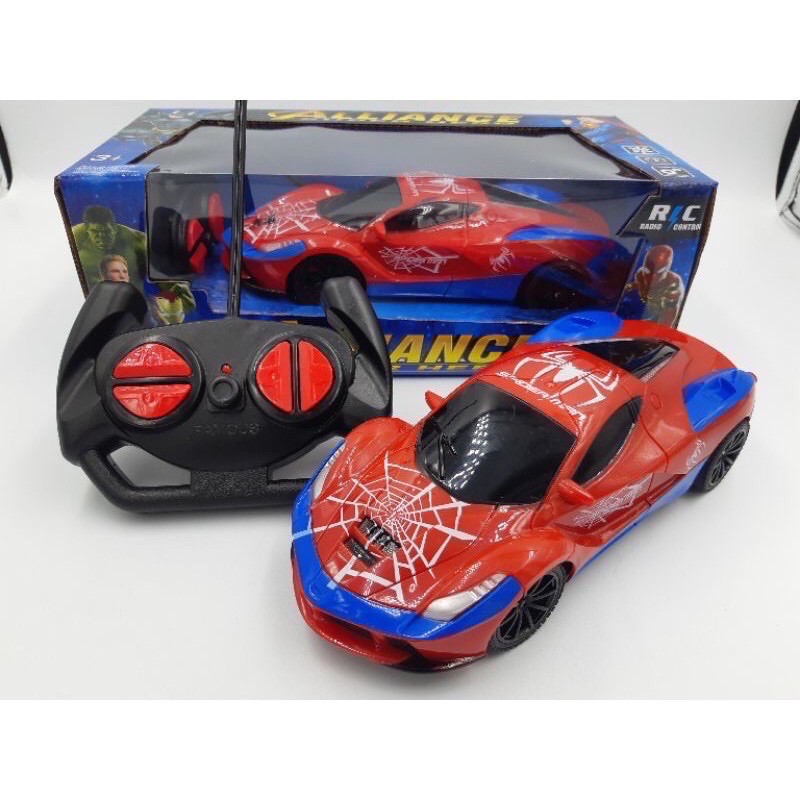 Superman remote best sale control car