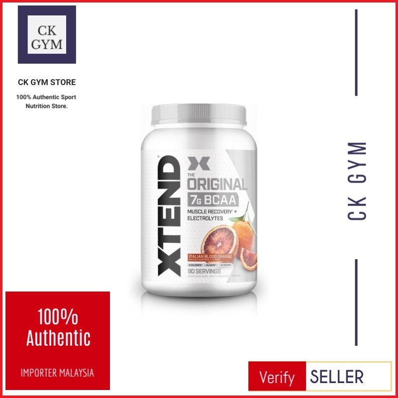 Scivation Xtend BCAA 90sv Blood Orange Post Workout, Amino Acids