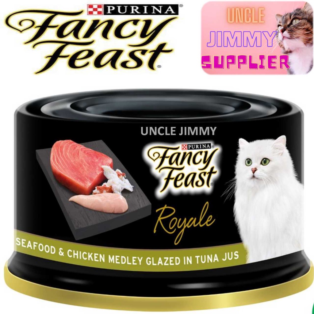 Royale Fancy Feast Wet Food For Cat Makanan kucing Basah 85g Shopee Malaysia