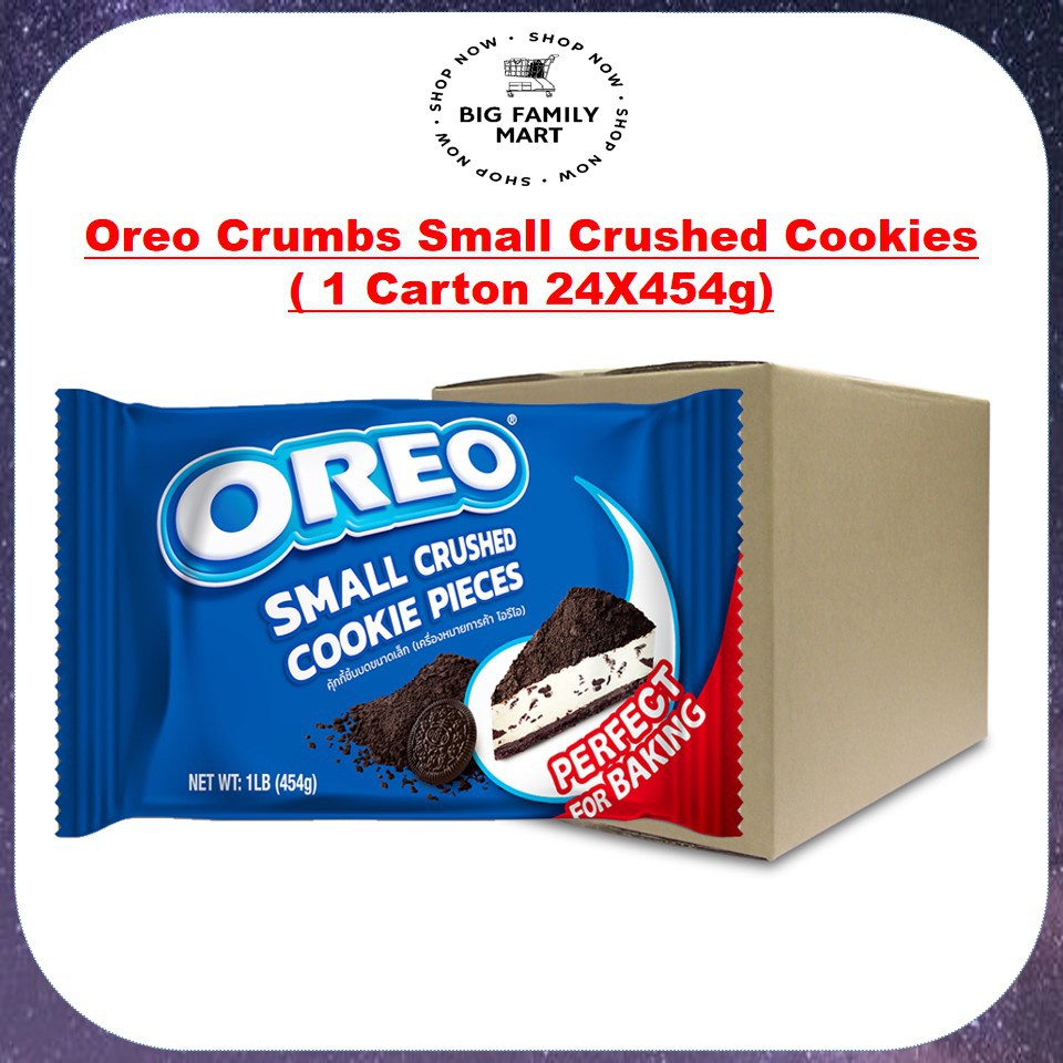 Oreo Crumbs Small Crushed Cookies (1 Carton 24 X 454G) | Shopee Malaysia