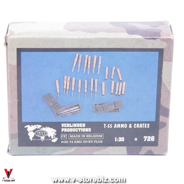 Set De Détails Verlinden Pour Maquette T-55 AM à L'échelle 1:35 - Modélisme Vintage - Neuf - Fabriqué En Belgique