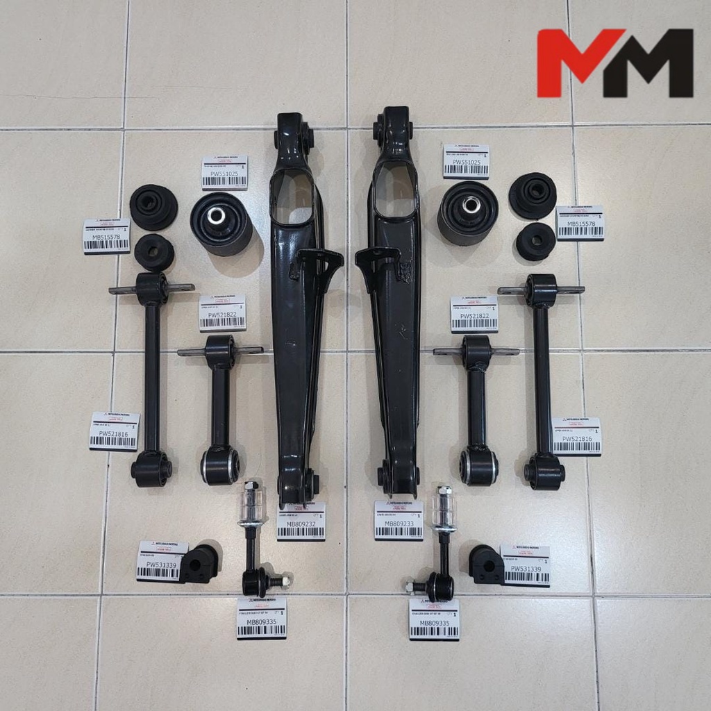 16 ITEM/FULL SET PROTON WIRA WAJA GEN2 PERSONA PUTRA REAR LOWER ARM ...