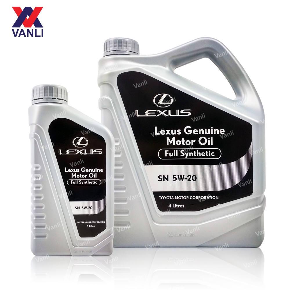 LEXUS Genuine Fully Synthetic Engine Oil 5W20 1L / 4L Shopee Malaysia