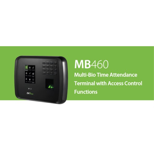 ZKTeco Touchless MB460 Face / Fingerprint / Access Card Time Attendance ...