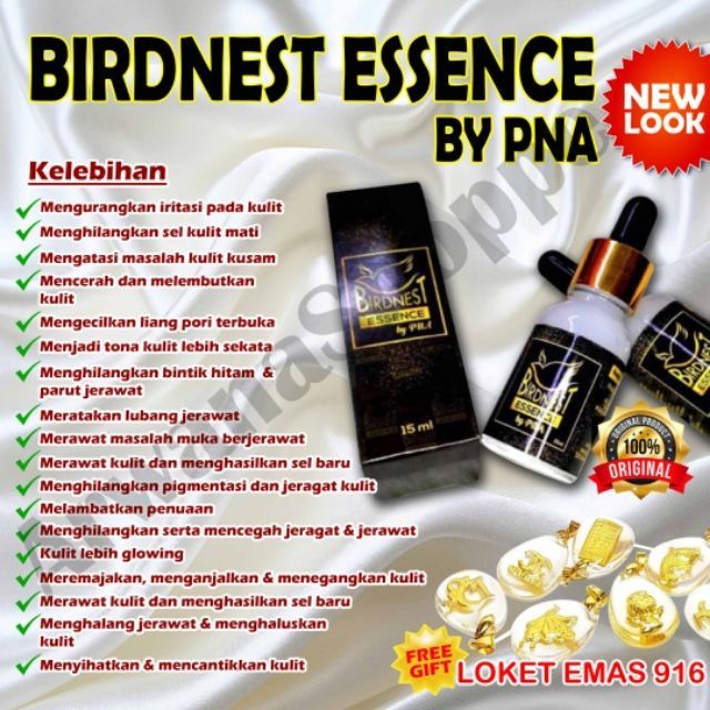 SERUM SARANG BURUNG BIRD NEST ESSENCE BNE BY PNA 💯 ORIGINAL BIRDNEST