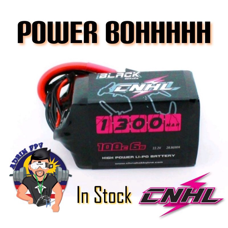 Cnhl Black Series Mah V S C Lipo Battery Shopee Malaysia