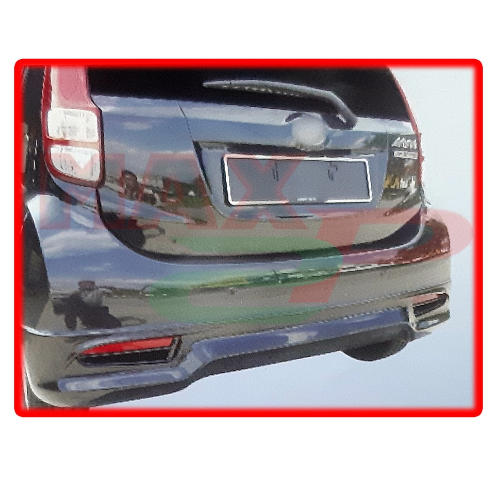 Perodua Myvi Elg Style Rear Back Skirt Skirting Bumper Lower Lip