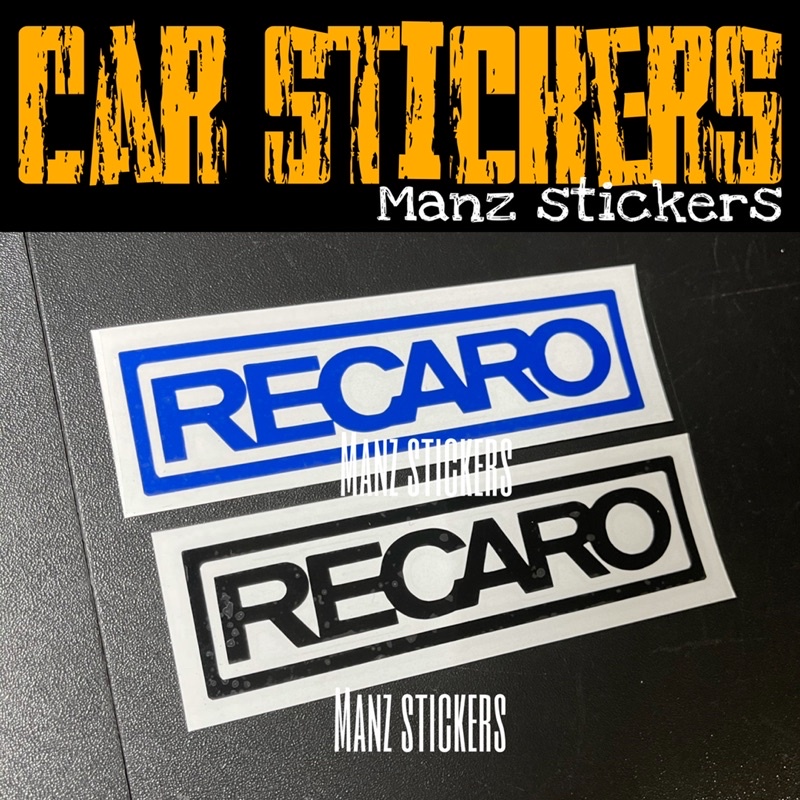 RECARO D3 / CAR STICKER RECARO | Shopee Malaysia