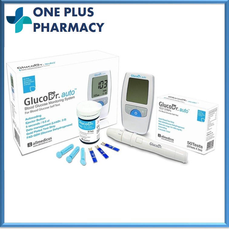 Gluco Dr. Auto A Blood Glucose Monitoring System FREE 25