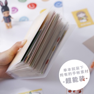  Reusable Sticker Book Collecting Album Blank Sticker Storage  Book for Adults with Clear Plastic Cover 40 Sheets Release Paper Sticker  Collection Book for Sticker Keeper Holder A5 Size : Arts
