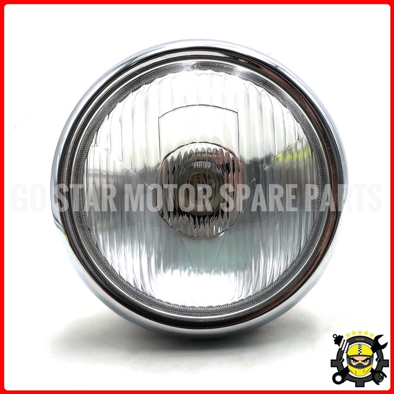 YAMAHA RX100 RX 100 HEAD LAMP ASSY HEADLAMP WITH BULB SET HEAD LIGHT COMPLETE SET Shopee Malaysia