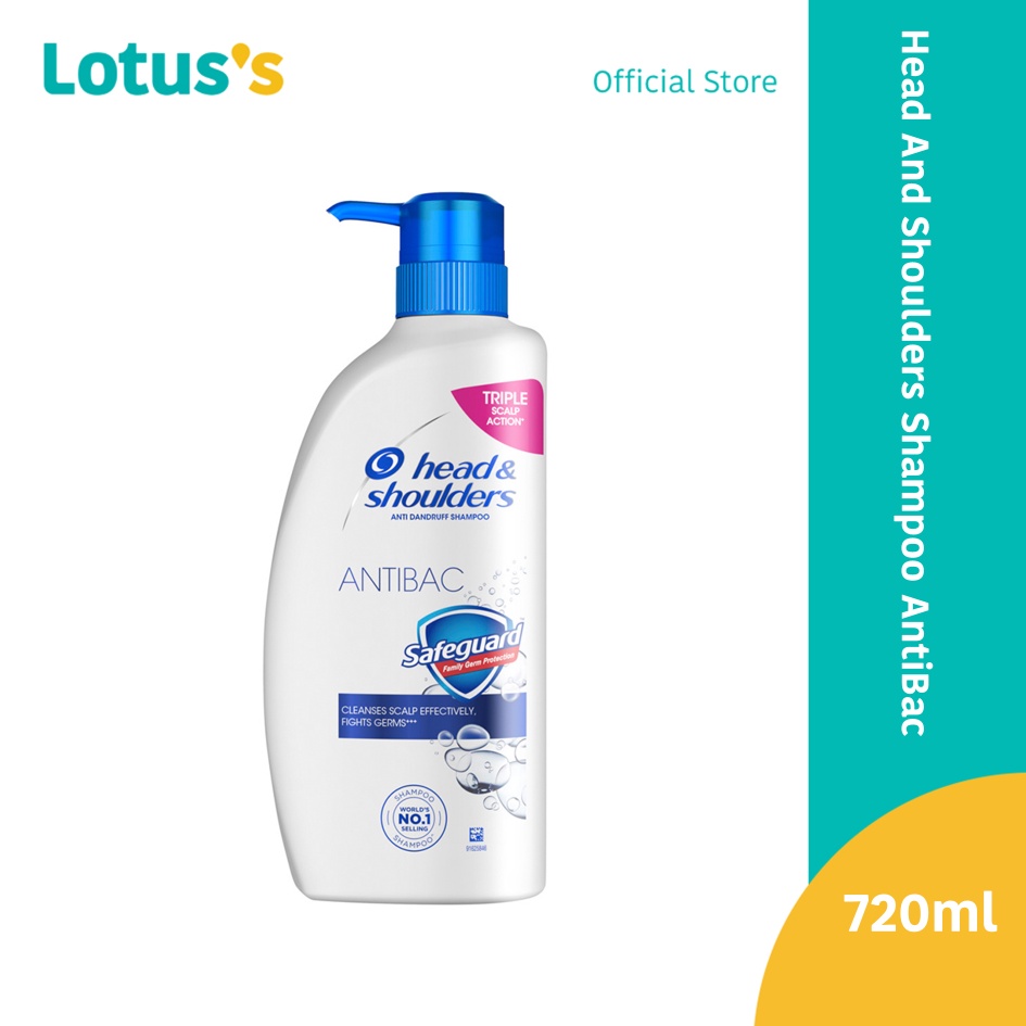Head And Shoulders Shampoo AntiBac 720ML Shopee Malaysia