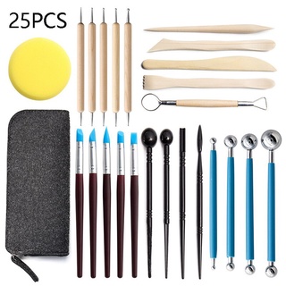 Krachtige 11pcs Clay Sculpting Kit Polymer Shapers Clay Modeling Carved  Tool Sculpt Smoothing Wax Carving Pottery Ceramic Tools