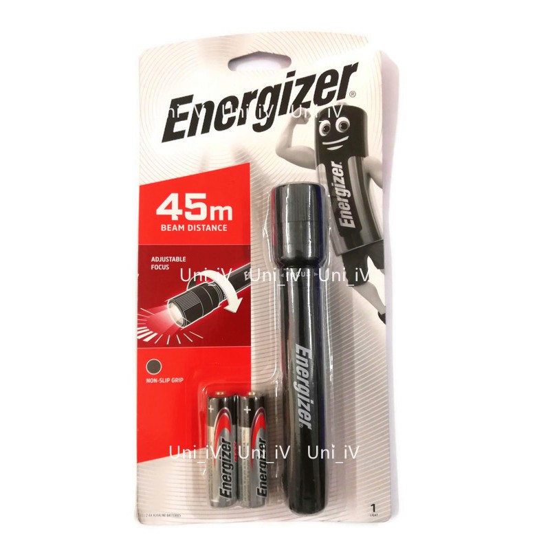 Energizer 50 Lumens X Focus Light with 2 AA Battery Torchlight Lampu