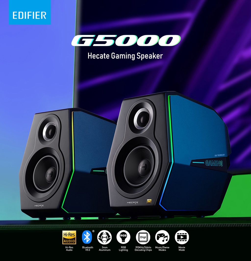 Edifier [IAT] Hecate G5000 Gaming Speaker Bluetooth V5.0 HiRes