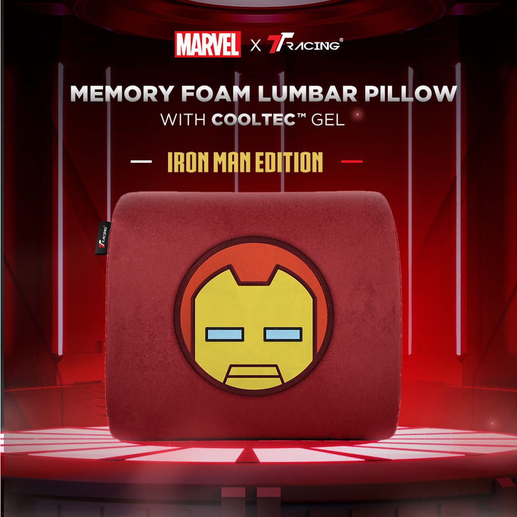 TTRacing Lumbar Pillow Marvel L size Pillow / Venom Carnage XL / Iron ...