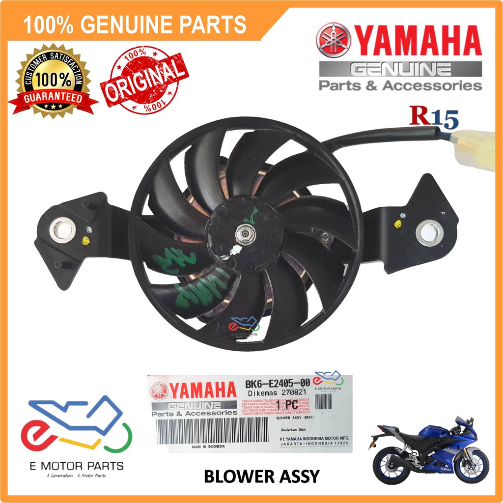 R15 BLOWER R15 FAN R15 RADIATOR FAN BLOWER [100% ORIGINAL YAMAHA] - BK6 ...