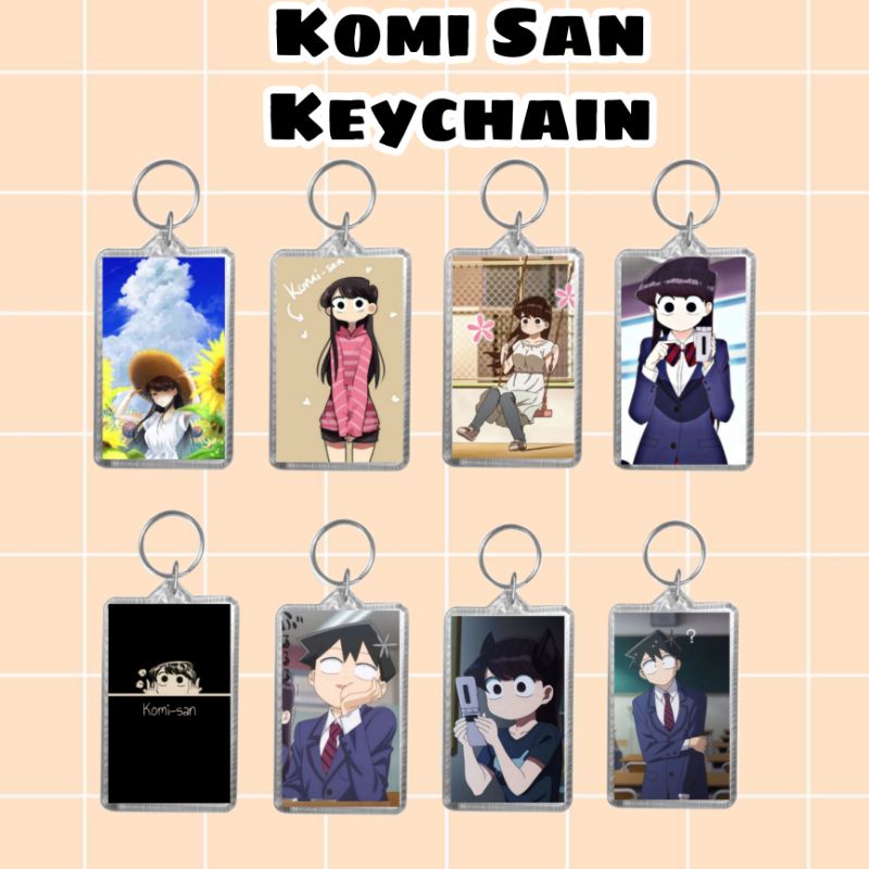 Komi San Acylic Keychain Anime | Shopee Malaysia