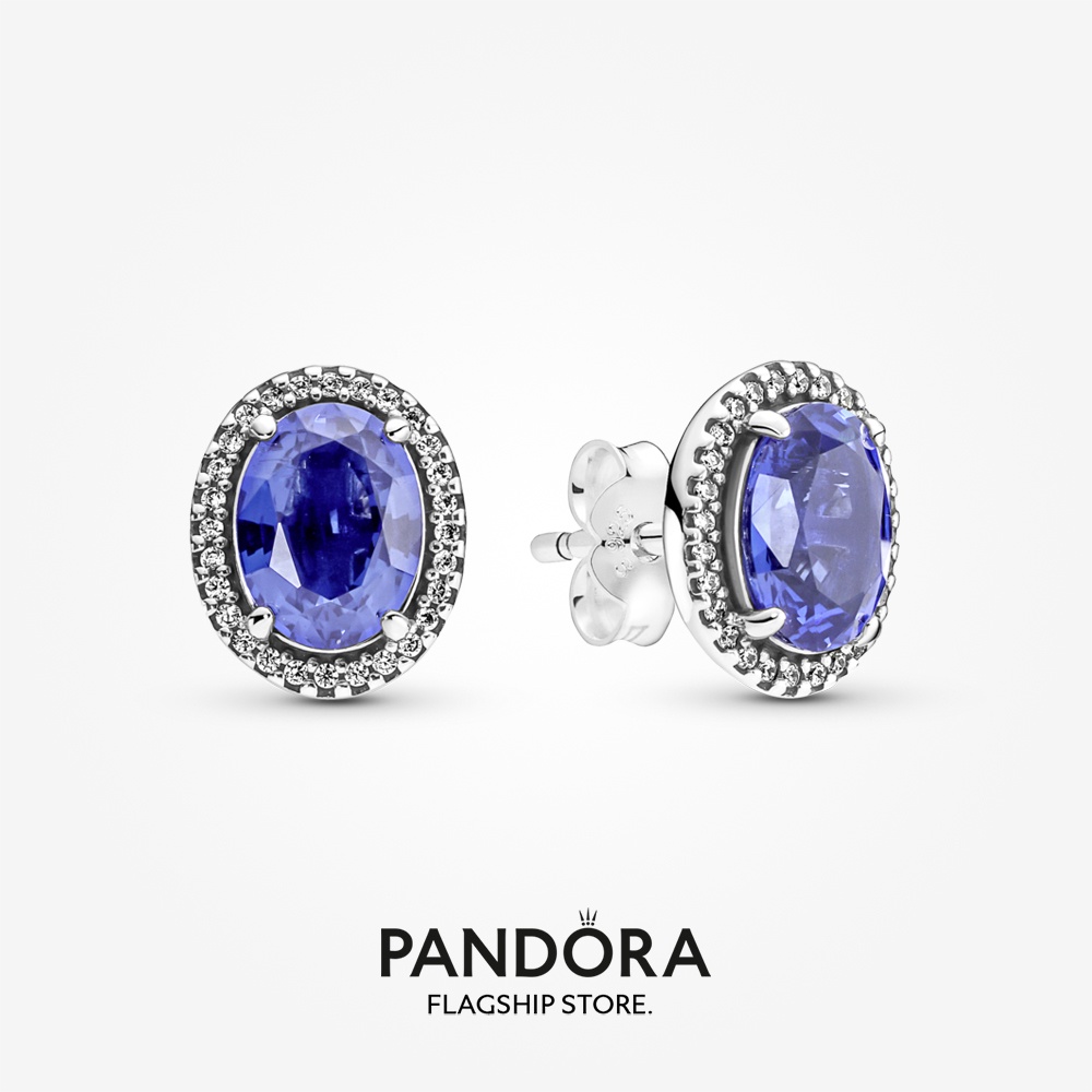 Pandora store sapphire earrings