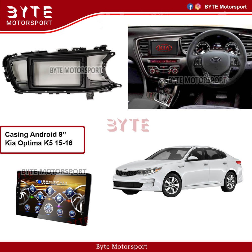 Kia Optima K5 2015-2016 Soundstream Touch Screen High Definition