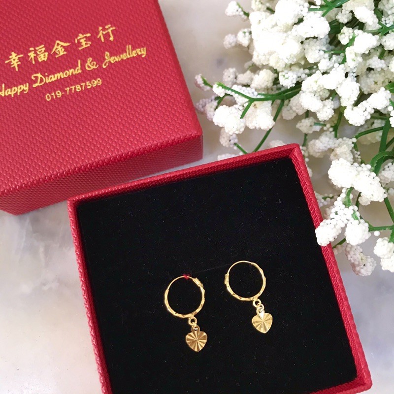 916 gold deals earrings with price