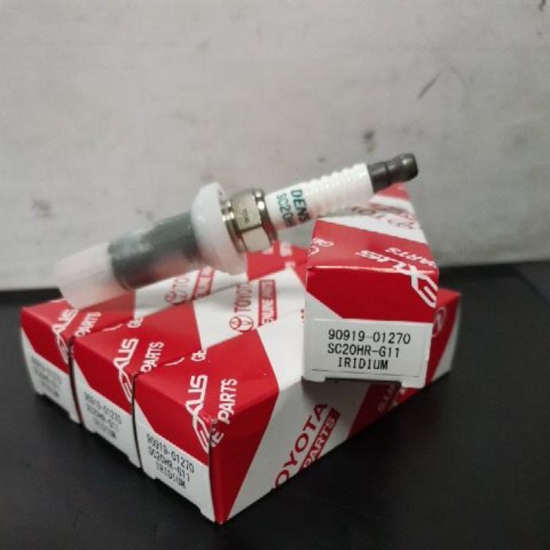 TOYOTA IRIDIUM SPARK PLUG 9091901270 (SC20HRG11) Shopee Malaysia