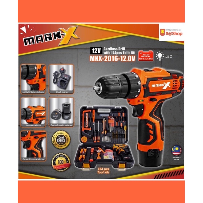 Mark x 2024 cordless drill