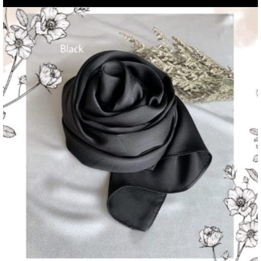 shawl satin luxe