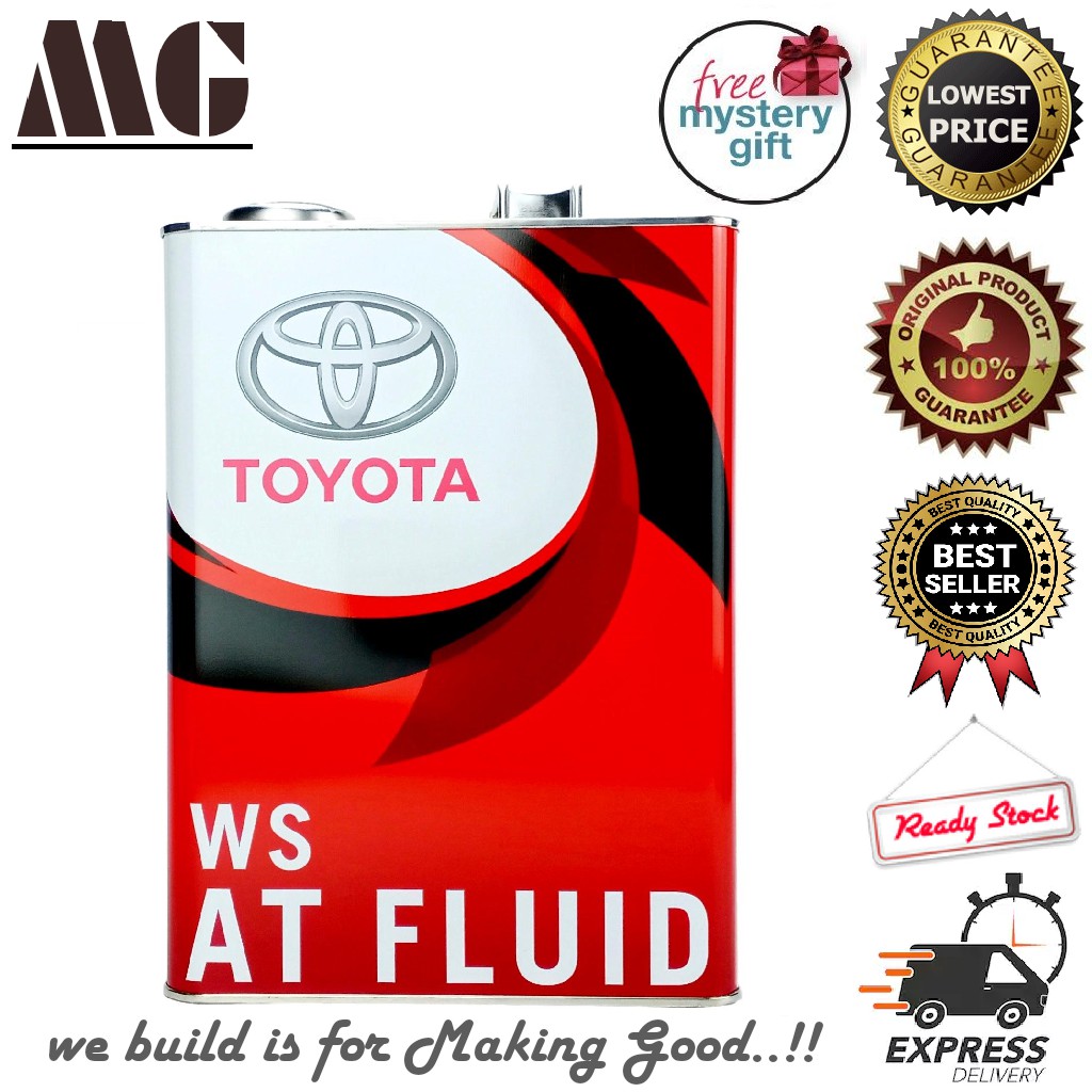 Toyota Genuine Atf Ws L Automatic Transmission Fluid Gear Oil Shopee