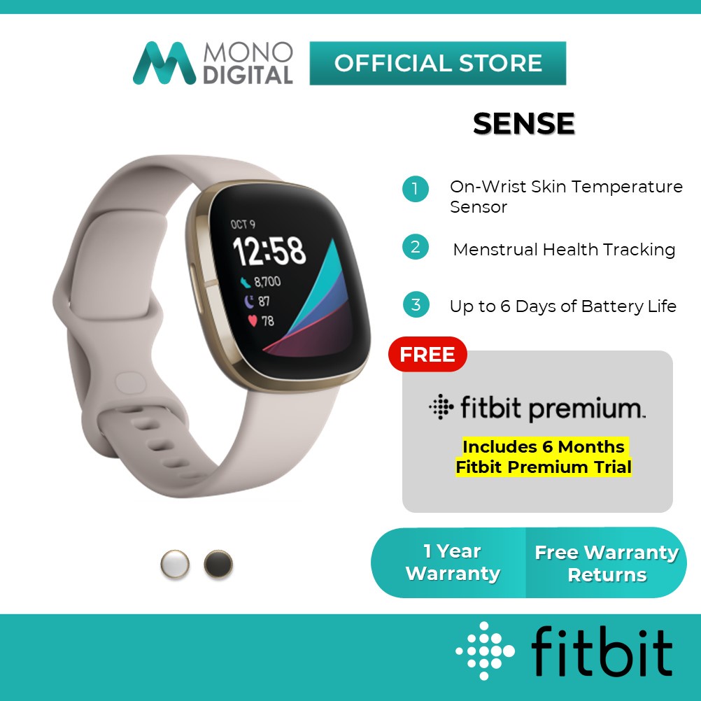 Fitbit Sense Advance Health Smart Watch Fitness Activity Tracker