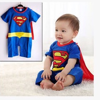 👶READY STOCK👶Baby Infant Superman Costume Jumpsuit Romper | Shopee Malaysia