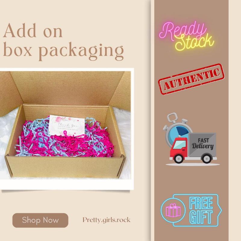 ️ Add on box packaging 🎁 Gift Box/Surprise box/Secure delivery 🎁🎁🎁 ...