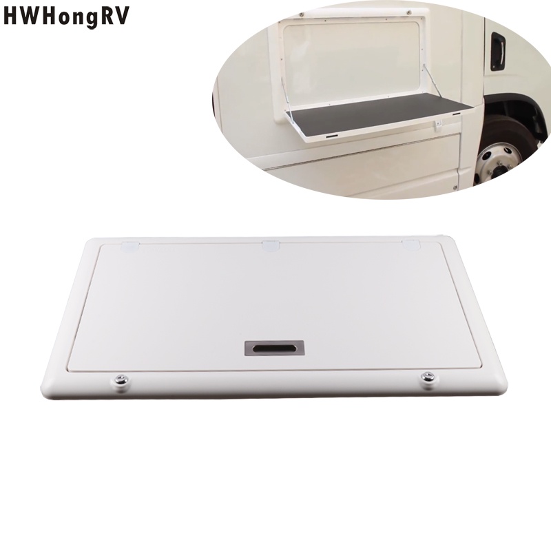 RV external folding dining table campervan external side hanging ...