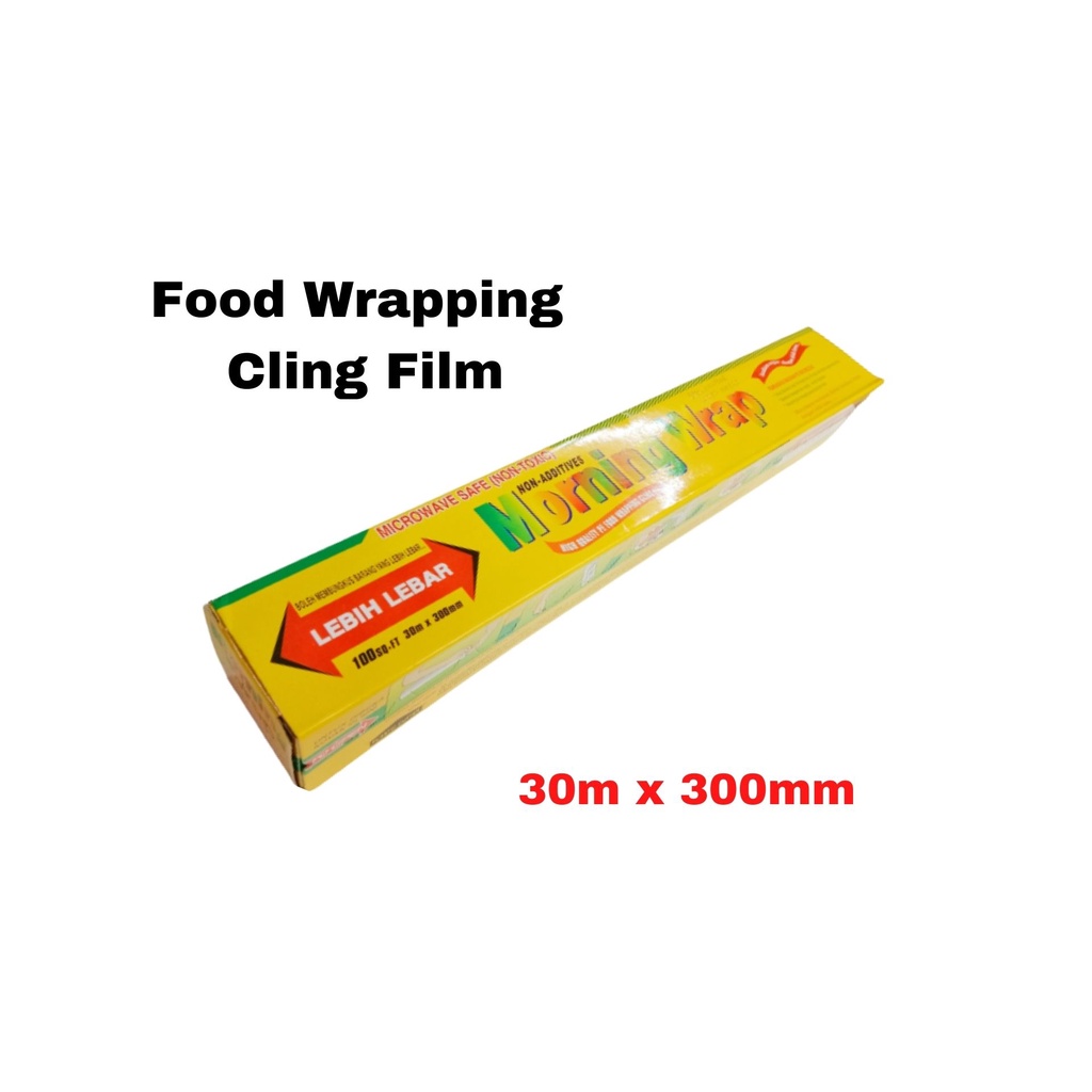 Cling film deals in microwave