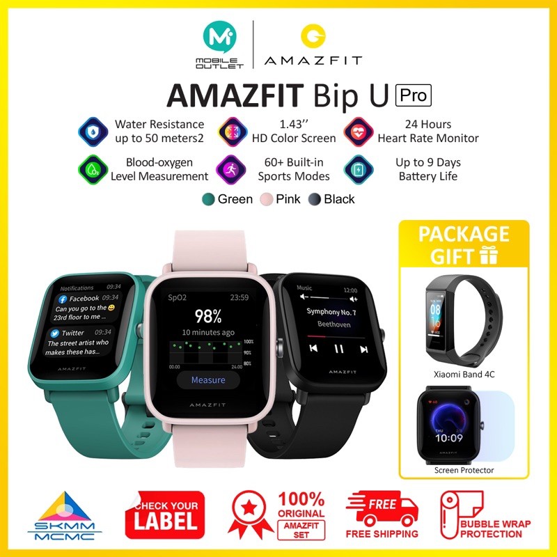 Amazfit cheap bip english