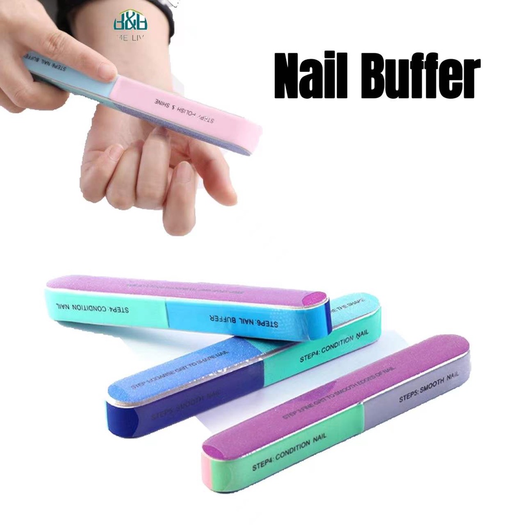 Nail Buffer Nail Polish Nail File Seven-sided Polishing File Nail Tools ...