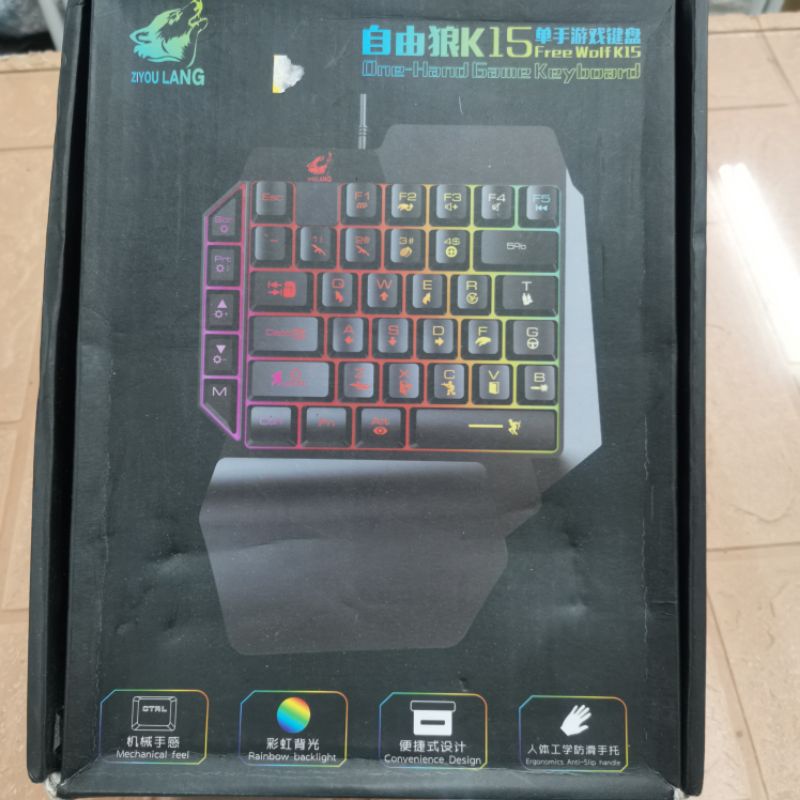 One Hand Game Keyboard (box dented) | Shopee Malaysia