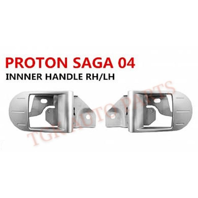 Proton Saga Ii Iswara Lmst Door Inner Handle Left Right Silver