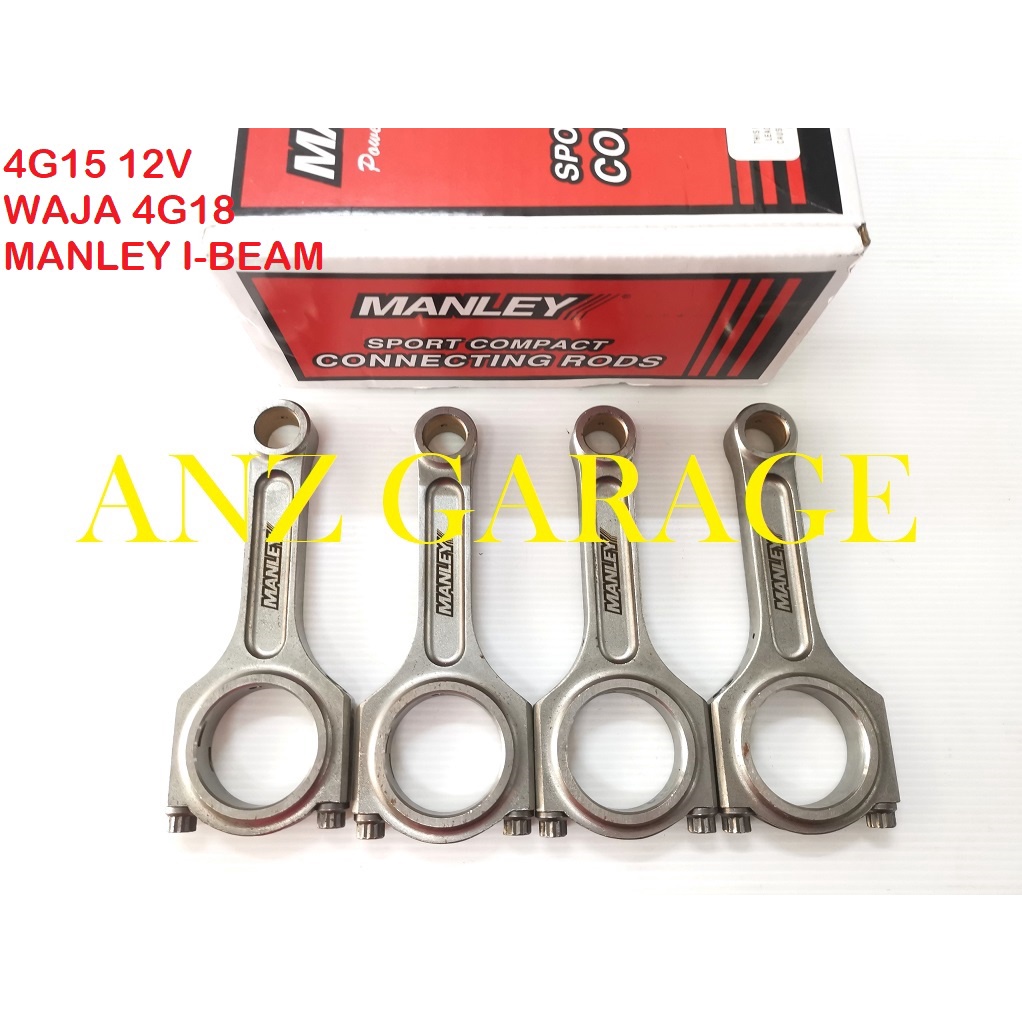 4G15 12V 4G18 WAJA CARRILLO MANLEY Con Rod HBeam IBeam Conrod 4G13 ...