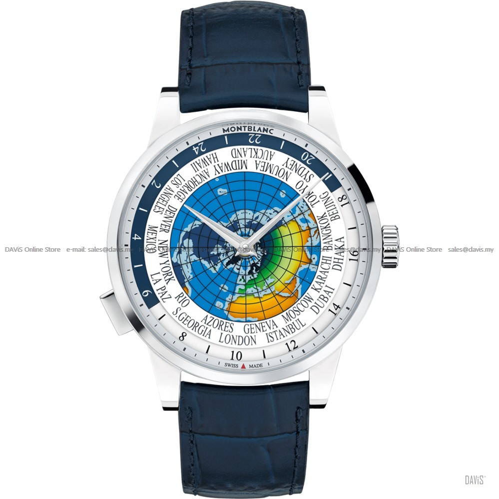 Montblanc discount globe watch