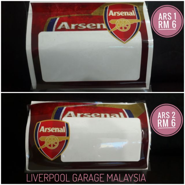 STICKER ARSENAL ROADTAX KERETA | Shopee Malaysia