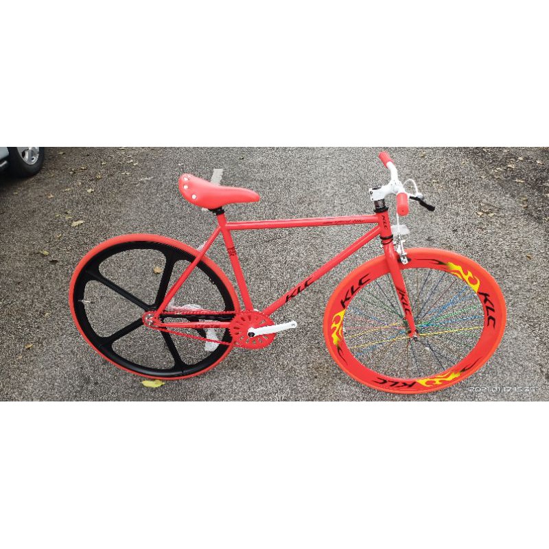 ready stock 700c Fixie bike Shopee Malaysia