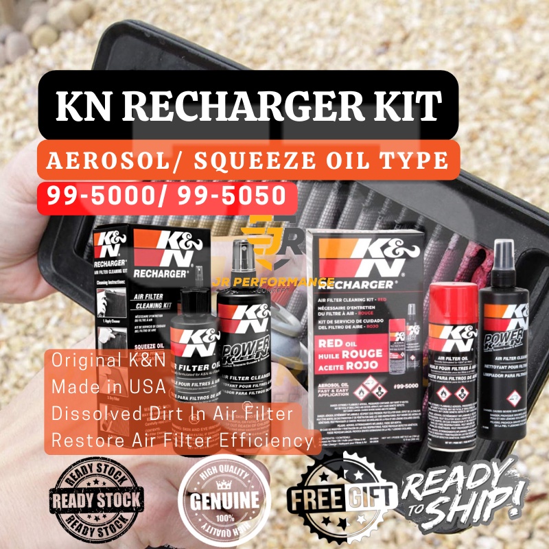 K&N Air Filter Recharger Cleaning Kit K N Air Filter Cleaner Kit