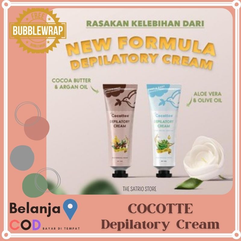 Cocotte Depilatory Cream Hair Removal Hand Legs Armpit Miss V Mustache